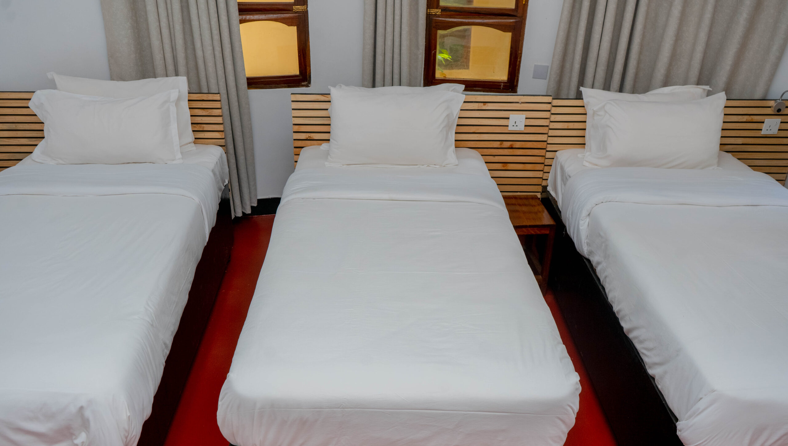 Triple Room Bed View